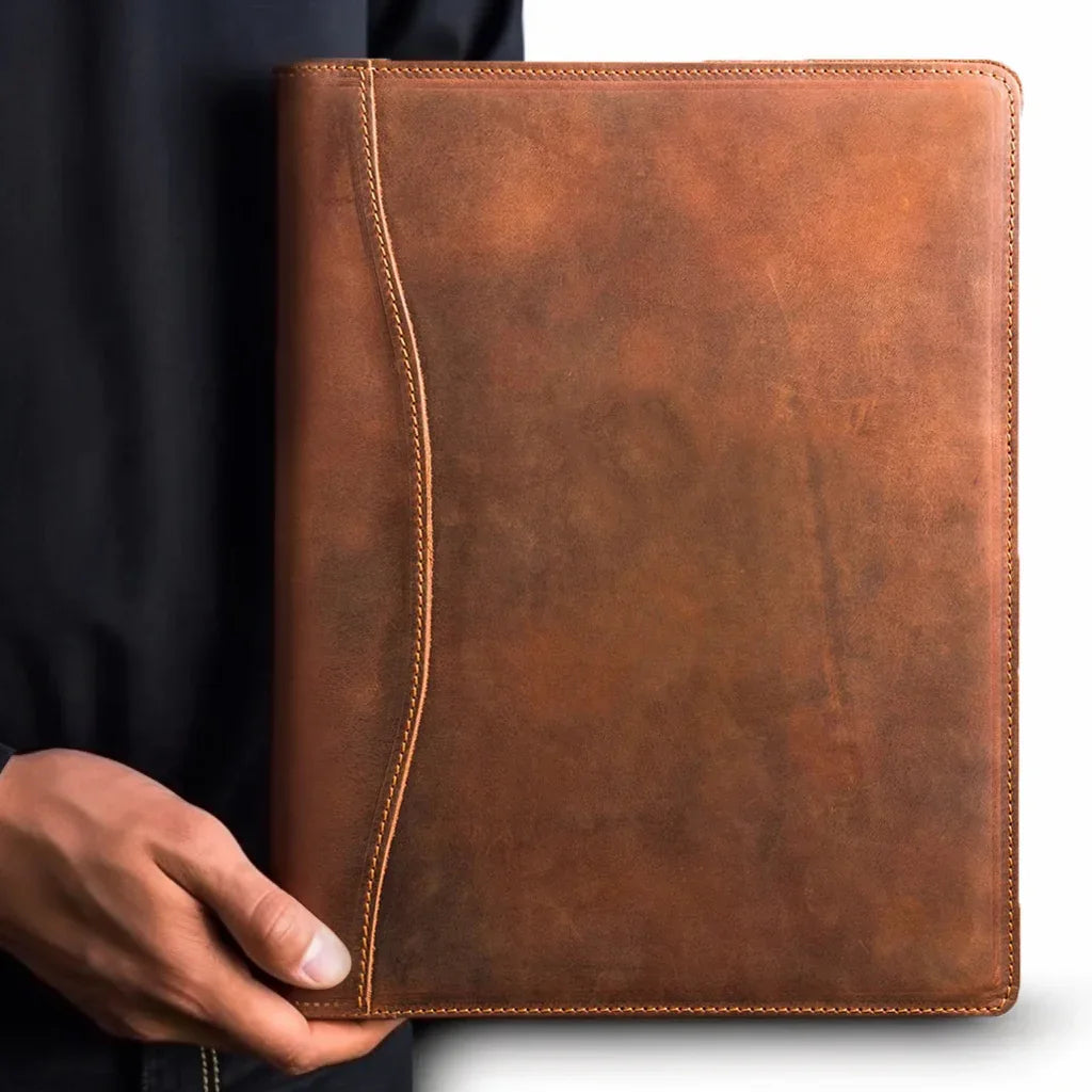 Falit Full-Grain Leather Padfolio