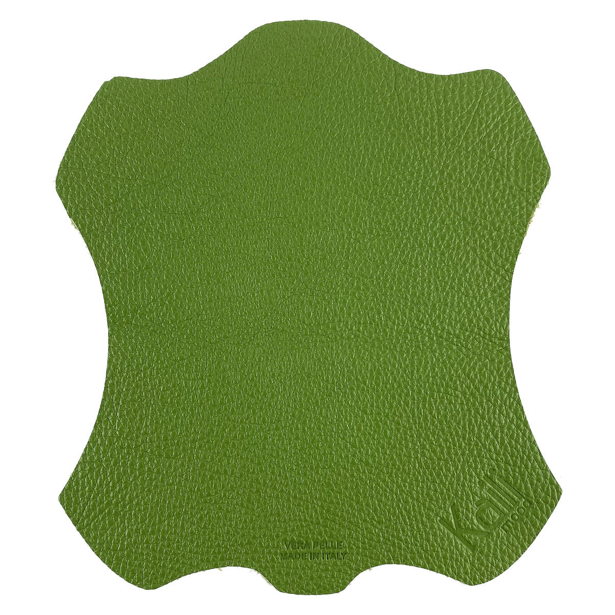 Italian Full-Grain Leather Mouse Pad – Green