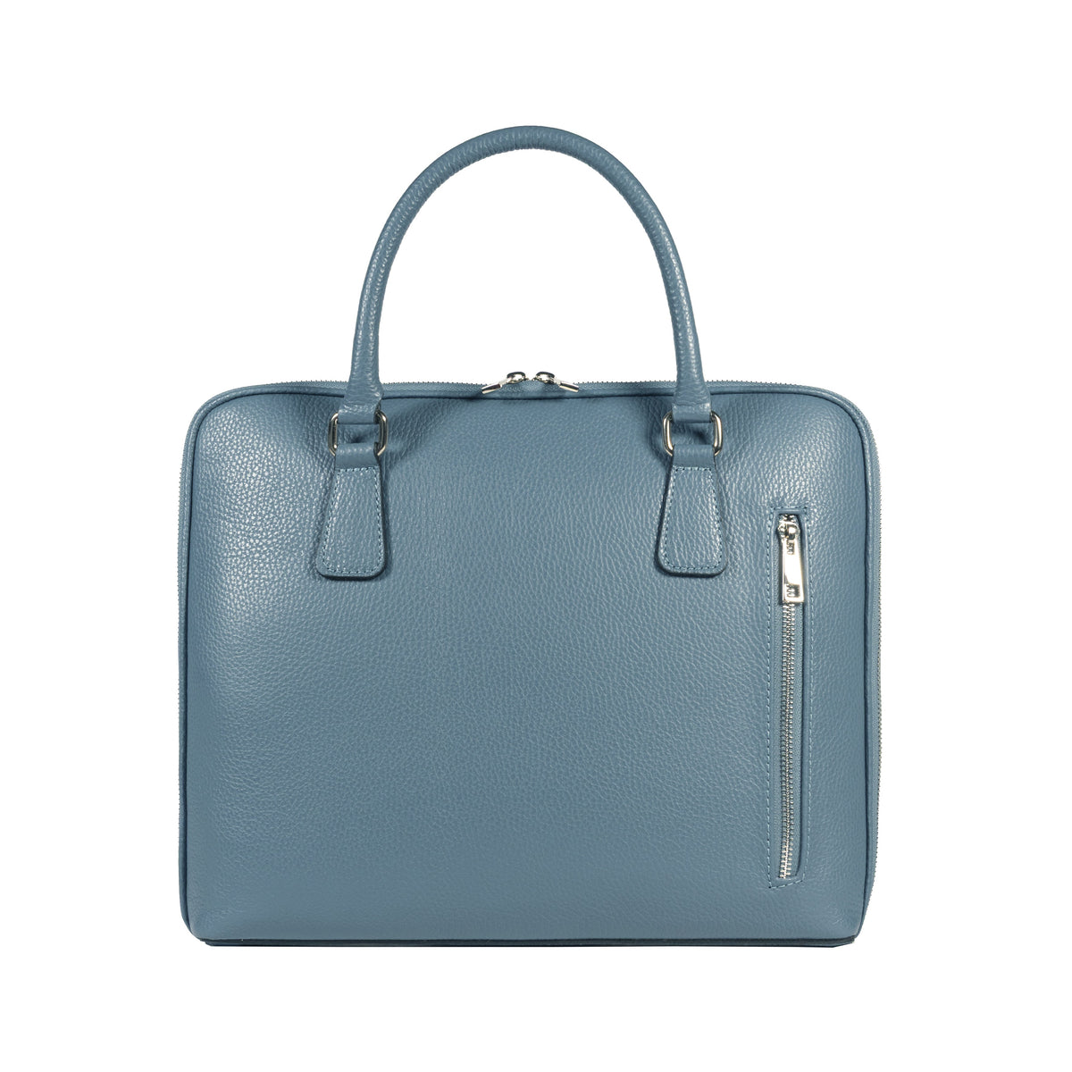 Italian Leather Business Briefcase with Removable Shoulder Strap – Avio