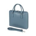 Italian Leather Business Briefcase with Removable Shoulder Strap – Avio