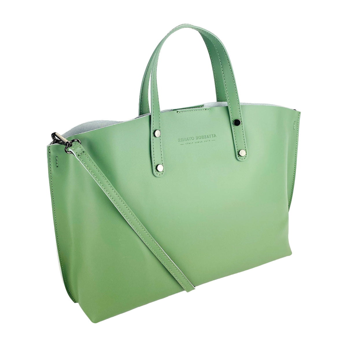 Large women's hand bag with removable shoulder strap