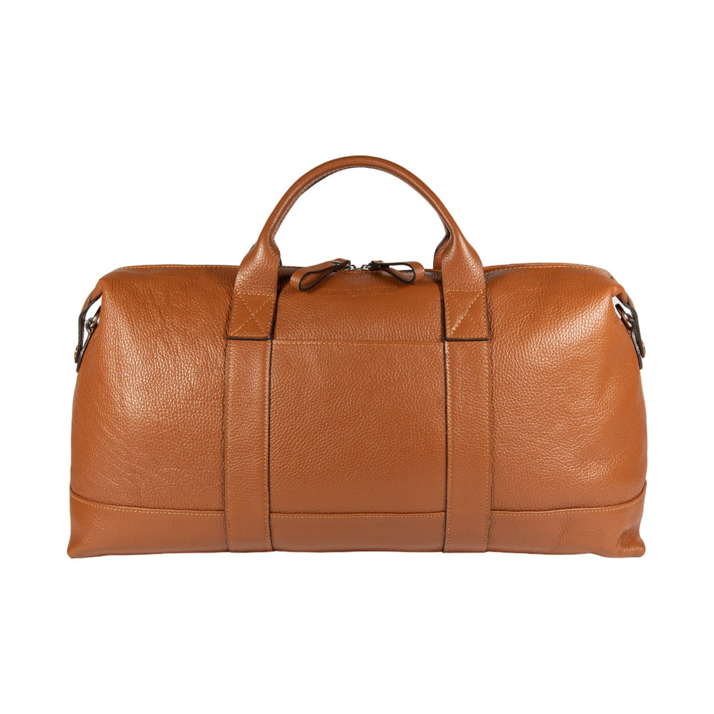 Italian Leather Travel Duffle with Removable Shoulder Strap – Cogn