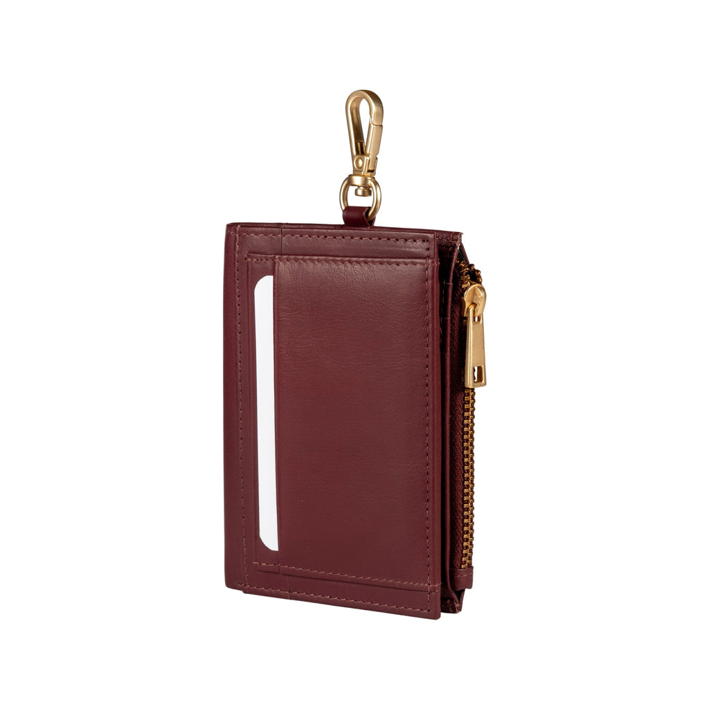 Women’s Italian Leather Wallet – Bordeau