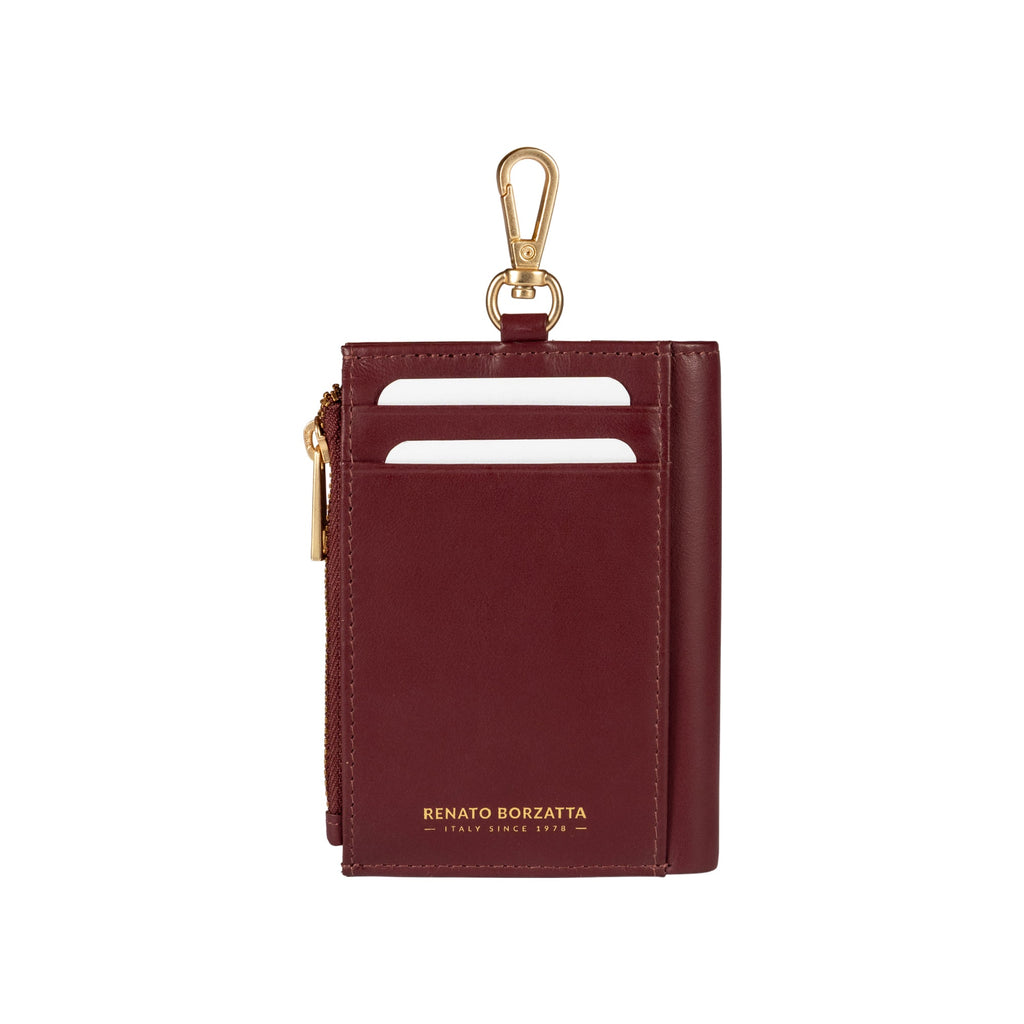 Women’s Italian Leather Wallet – Bordeau