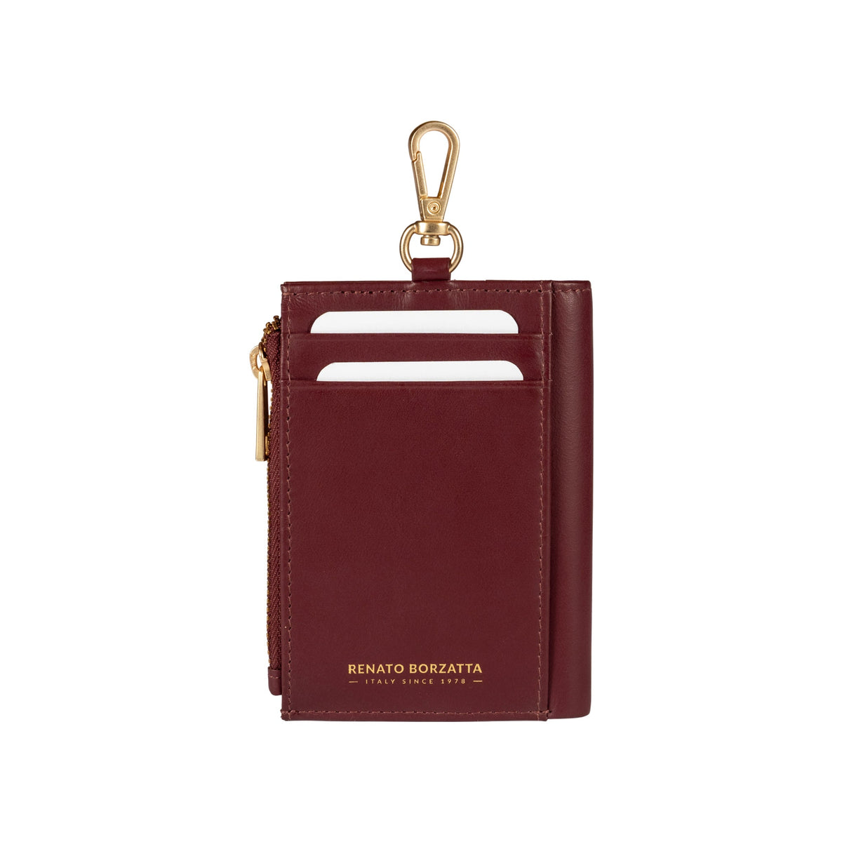 Women’s Italian Leather Wallet – Bordeau