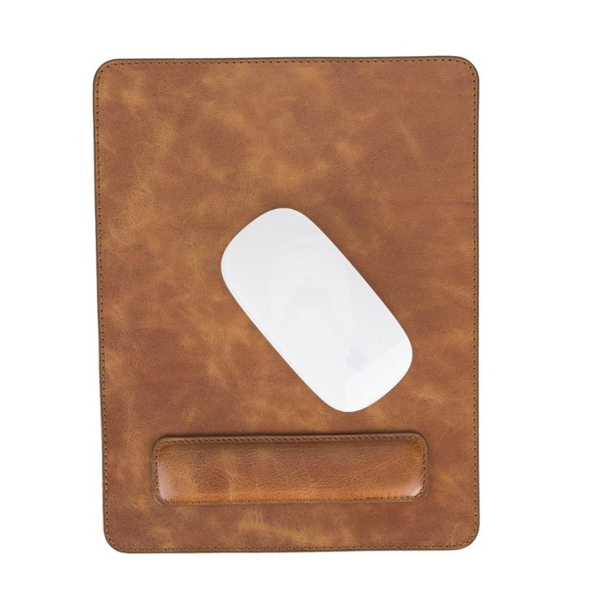 Boulder Full-Grain Leather Mouse Pad
