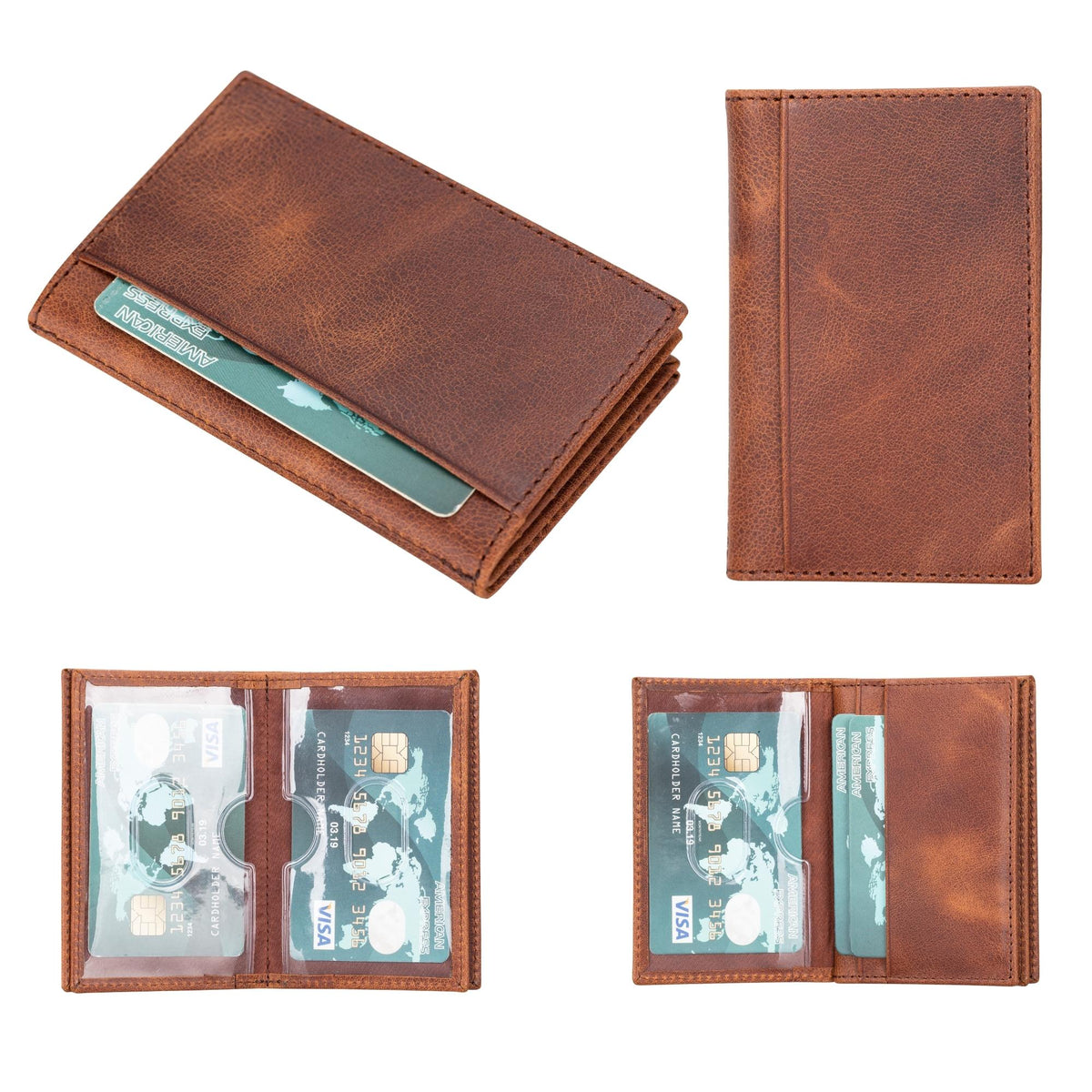 Denver Full-Grain Leather Cardholder