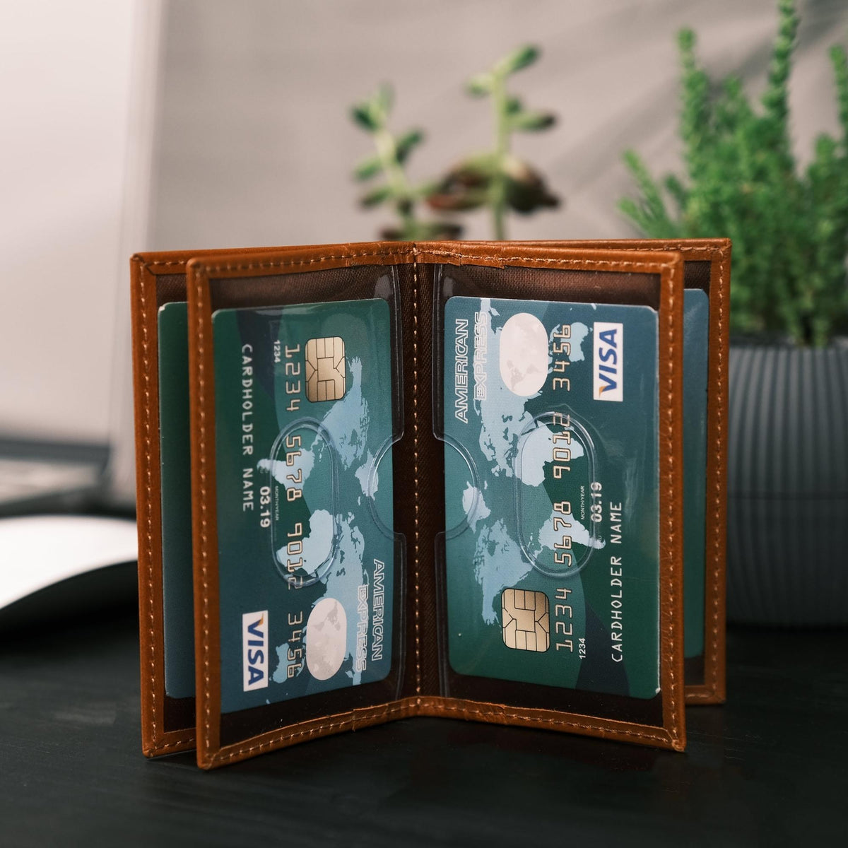 Denver Full-Grain Leather Cardholder