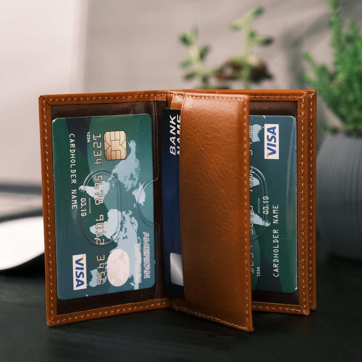 Denver Full-Grain Leather Cardholder