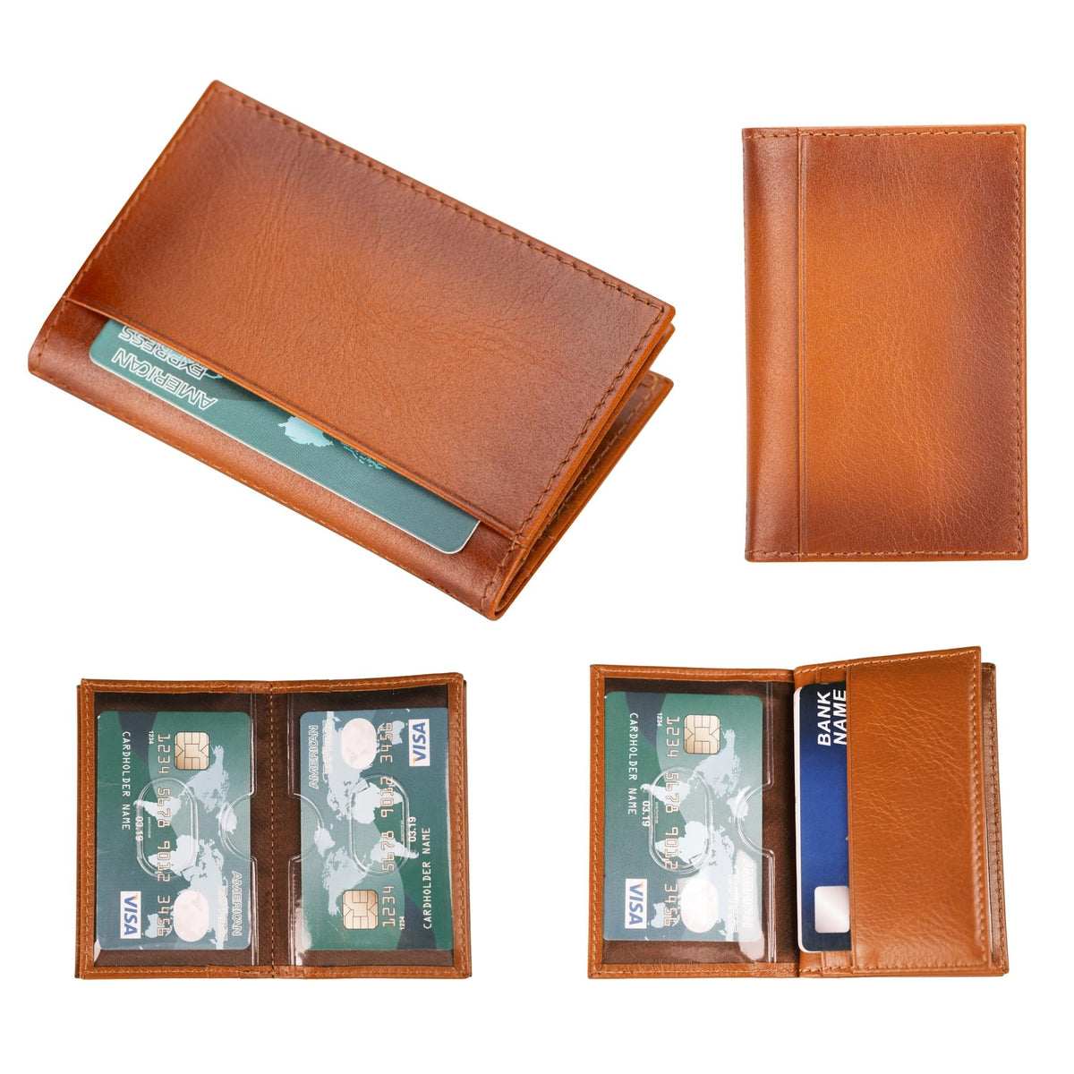 Denver Full-Grain Leather Cardholder